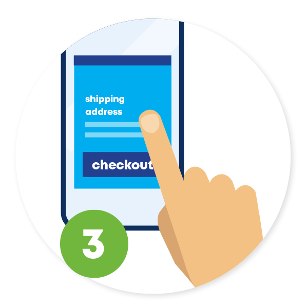 Get a unique SA shipping address